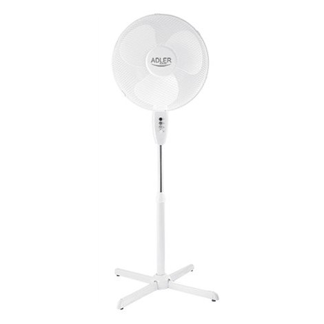Adler | AD 7305 | Stand Fan | White | Diameter 40 cm | Number of speeds 3 | Oscillation | 45 W | No